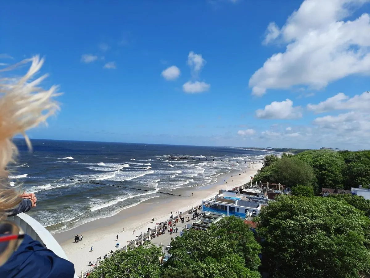 Apartament w Kołobrzegu blisko plaży, parku i promenady